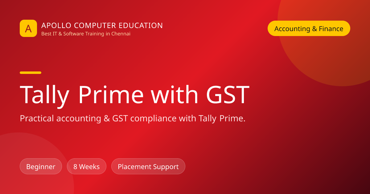Tally Prime with GST